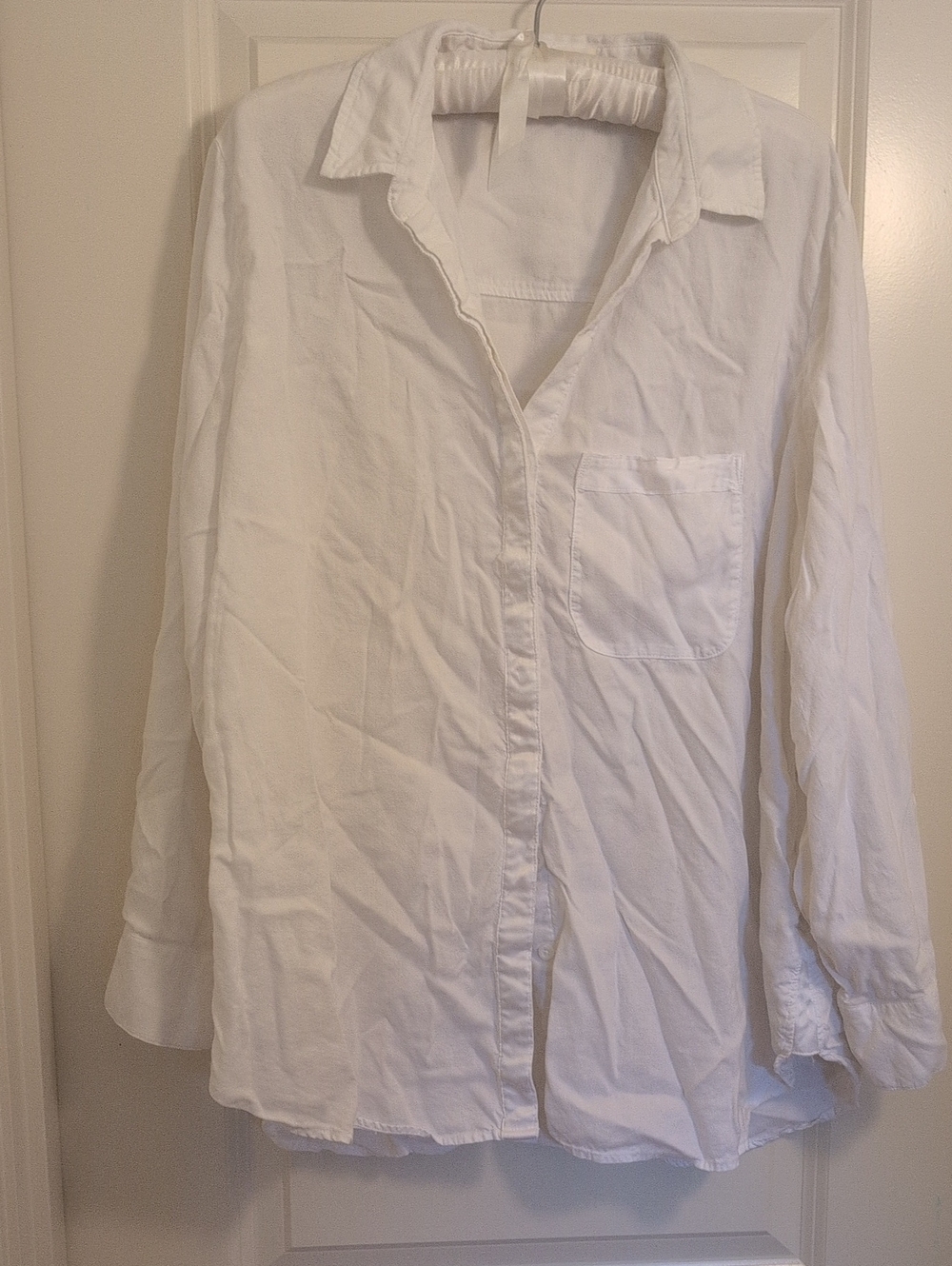Anthropologie Cloth & Stone 100% Tencel Lyocell Button-Down Shirt